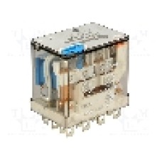 Releu electromagnetic, 24V DC, 20A, 4PDT, serie 56.34, FINDER - 56.34.9.024.0040