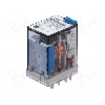 Releu electromagnetic, 24V DC, 20A, DPDT, serie 55.32, FINDER - 55.32.9.024.0040