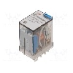 Releu electromagnetic, 24V DC, 20A, DPDT, serie 56.32, FINDER - 56.32.9.024.0040