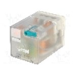 Releu electromagnetic, 24V DC, 20A, DPDT, serie R15, RELPOL - R15-2012-23-1024-WTL