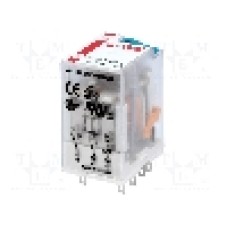 Releu electromagnetic, 24V DC, 24A, DPDT, serie R2N, RELPOL - R2N-2012-23-1024-WT Releu electromagnetic, 24V DC, 24A, DPDT, serie R2N, RELPOL - R2N-2012-23-1024-WT