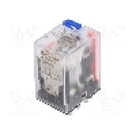 Releu electromagnetic, 24V DC, 5A, 4PDT, serie HR60, LOVATO ELECTRIC - HR604CD024