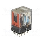 Releu electromagnetic, 24V DC, 5A, 4PDT, serie MY4, OMRON - MY4N-D2 24VDC (S) Releu electromagnetic, 24V DC, 5A, 4PDT, serie MY4, OMRON - MY4N-D2 24VDC (S)
