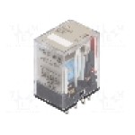Releu electromagnetic, 24V DC, 5A, 4PDT, serie MY4, OMRON - MY4Z 24DC(S)