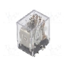 Releu electromagnetic, 24V DC, 5A, 4PDT, serie S8M, SHORI ELECTRIC - S8M-24VDC-4CS