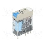 Releu electromagnetic, 24V DC, 5A, DPDT, serie G2R-2-S, OMRON - G2R-2-SNDI 24V DC