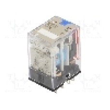 Releu electromagnetic, 24V DC, 5A, DPDT, serie MY2, OMRON - MY2IN1-D2 24VDC (S)