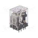 Releu electromagnetic, 24V DC, 5A, DPDT, serie MY2, OMRON - MY2K 24VDC Releu electromagnetic, 24V DC, 5A, DPDT, serie MY2, OMRON - MY2K 24VDC