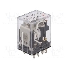 Releu electromagnetic, 24V DC, 5A, DPDT, serie MY2, OMRON - MY2K 24VDC Releu electromagnetic, 24V DC, 5A, DPDT, serie MY2, OMRON - MY2K 24VDC
