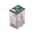 Releu electromagnetic, 24V DC, 6A, 4PDT, serie RXM, SCHNEIDER ELECTRIC - RXM4AB1BD