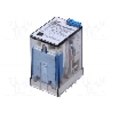 Releu electromagnetic, 24V DC, 7A, 4PDT, serie 55.34, FINDER - 55.34.9.024.0094
