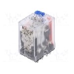 Releu electromagnetic, 24V DC, 7A, DPDT, serie HR60, LOVATO ELECTRIC - HR602CD024