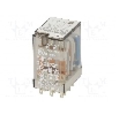 Releu electromagnetic, 24V DC, {{Curent max.contacte}}, 3PDT, serie 55.33, FINDER - 55.33.9.024.0000