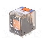 Releu electromagnetic, 24V DC, {{Curent max.contacte}}, {{Configuraţie pini}}, serie PT, TE Connectivity - 6-1419111-1