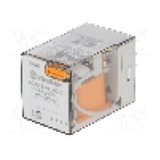 Releu electromagnetic, 400V AC, 10A, DPDT, serie 60.12, FINDER - 60.12.8.400.0040 Releu electromagnetic, 400V AC, 10A, DPDT, serie 60.12, FINDER - 60.12.8.400.0040