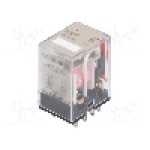 Releu electromagnetic, 48V AC, 10A, DPDT, serie MY2, OMRON - MY2 48/50VAC (S)