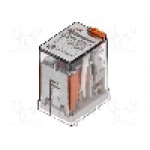 Releu electromagnetic, 48V AC, 15A, 4PDT, serie 55.34, FINDER - 55.34.8.048.0040