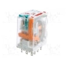 Releu electromagnetic, 48V AC, 20A, 3PDT, serie R3N, RELPOL, R3N-2013-23-5048-WT, T161269 Releu electromagnetic, 48V AC, 20A, 3PDT, serie R3N, RELPOL, R3N-2013-23-5048-WT, T161269