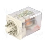 Releu electromagnetic, 48V AC, 20A, DPDT, serie R15, RELPOL - R15-2012-23-5048-WT