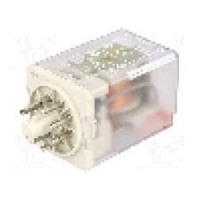 Releu electromagnetic, 48V AC, 20A, DPDT, serie R15, RELPOL - R15-2012-23-5048-WT