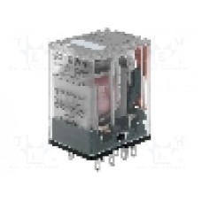 Releu electromagnetic, 48V AC, 5A, 4PDT, serie MY4, OMRON - MY4 48/50VAC (S)