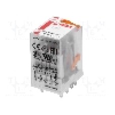 Releu electromagnetic, 48V AC, 6A, 4PDT, serie R4N, RELPOL - R4N-2014-23-5048-WT Releu electromagnetic, 48V AC, 6A, 4PDT, serie R4N, RELPOL - R4N-2014-23-5048-WT