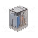 Releu electromagnetic, 48V DC, 10A, 4PDT, serie 55.14, FINDER - 55.14.9.048.0000