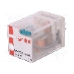 Releu electromagnetic, 48V DC, 20A, 3PDT, serie R15, RELPOL - R15-2013-23-1048-WT