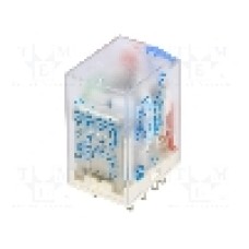 Releu electromagnetic, 48V DC, 5A, 4PDT, serie LB4HN, Recoy/RAYEX ELECTRONICS - LB4HN-48DTS