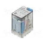 Releu electromagnetic, 48V DC, 7A, 4PDT, serie 55.34, FINDER - 55.34.9.048.0040