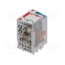 Releu electromagnetic, 60V DC, 6A, 4PDT, serie R4N, RELPOL - R4N-2014-23-1060-WT Releu electromagnetic, 60V DC, 6A, 4PDT, serie R4N, RELPOL - R4N-2014-23-1060-WT