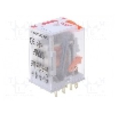 Releu electromagnetic, 6V DC, 6A, 4PDT, serie R4N, RELPOL - R4N-2014-23-1006-WTLD Releu electromagnetic, 6V DC, 6A, 4PDT, serie R4N, RELPOL - R4N-2014-23-1006-WTLD