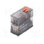 Releu electromagnetic, DPDT, 24V AC, 8A, seria RMP84, RELPOL - RMP84-2012-25-5024-WT