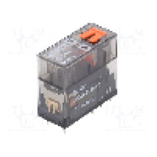 Releu electromagnetic, DPDT, 24V AC, 8A, seria RMP84, RELPOL - RMP84-2012-25-5024-WT