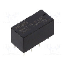 Releu electromagnetic, DPDT, 9V DC, 2A, seria RSM822, RELPOL - RSM822-6112-85-S009