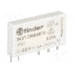 Releu intermediare, 60V DC, 6A, serie 34.51, FINDER - 34.51.7.060.0010 Releu intermediare, 60V DC, 6A, serie 34.51, FINDER - 34.51.7.060.0010