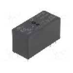 Releu miniaturale, 12V DC, 16A, serie HF115F, HONGFA RELAY - HF115F/012-1H3AF