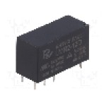 Releu miniaturale, 12V DC, 5A, serie LM2, RAYEX ELECTRONICS - LMR2-12D