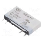 Releu miniaturale, 12V DC, 6A, serie HF41F, HONGFA RELAY - HF41F/012-HS