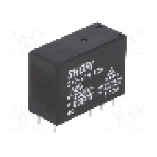 Releu miniaturale, 24V DC, 16A, serie S4E, SHORI ELECTRIC - S4E-24B-1C