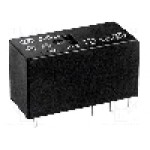 Releu miniaturale, 24V DC, 8A, serie HF115F, HONGFA RELAY - HF115F/024-2Z4A