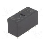 Releu miniaturale, 24V DC, 8A, serie HF115F, HONGFA RELAY - HF115F/024-2ZS4AF