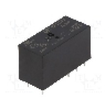 Releu miniaturale, 24V DC, 8A, serie HONGFA RELAY - HF115FK/24-2Z4T