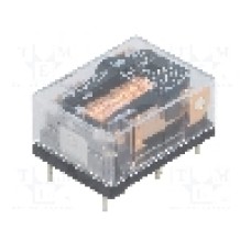 Releu miniatura, 3V DC, 10A, serie G6C, OMRON OCB - G6CU-1117P-US 3VDC