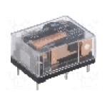 Releu miniatura, 5V DC, 10A, serie G6C, OMRON OCB - G6CU-1117P-US 5VDC