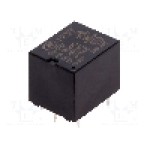 Releu miniaturale, 5V DC, 10A, serie HONGFA RELAY - HF3FF/005-1ZST