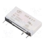 Releu miniaturale, 5V DC, 6A, serie HF41F, HONGFA RELAY - HF41F/5-HS