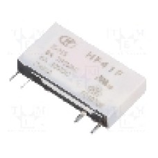 Releu miniaturale, 5V DC, 6A, serie HF41F, HONGFA RELAY - HF41F/5-HS