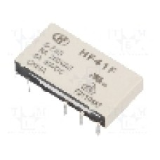 Releu miniaturale, 5V DC, 6A, serie HF41F, HONGFA RELAY - HF41F/5-Z8S