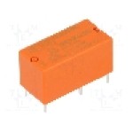 Releu miniaturale, 6V DC, 5A, serie PE, TE Connectivity - 1393219-4